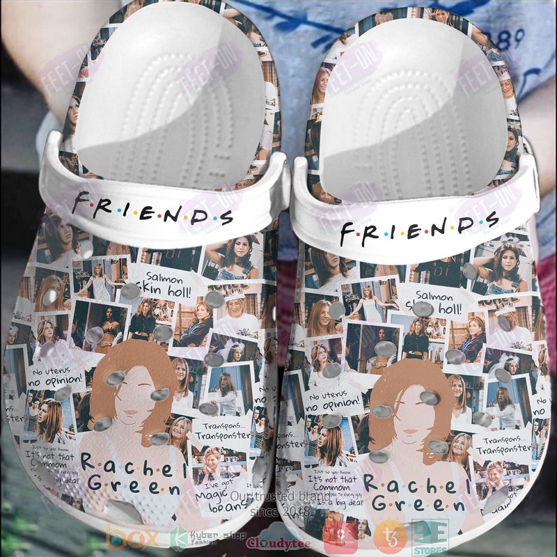 Rachel Green Friends TV Series Crocs Crocband Clogs Shoes Comfortable For Men Women and Kids