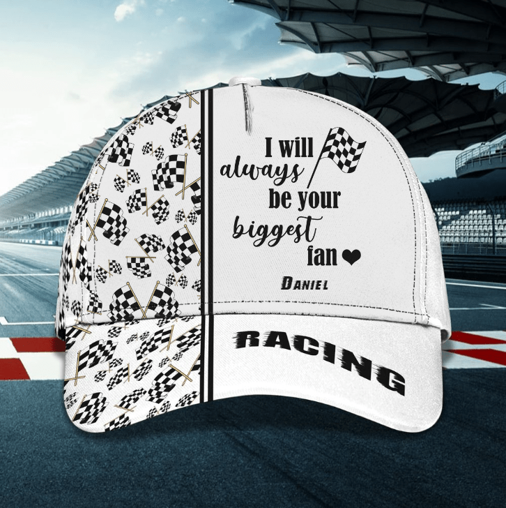 Racing Cap, Personalized Name Cap, Classic Cap for Men, Women, Cool Biker Hat, Off Road Dad Rider Trucker Hats Custom Hats Gifts For Men & Women