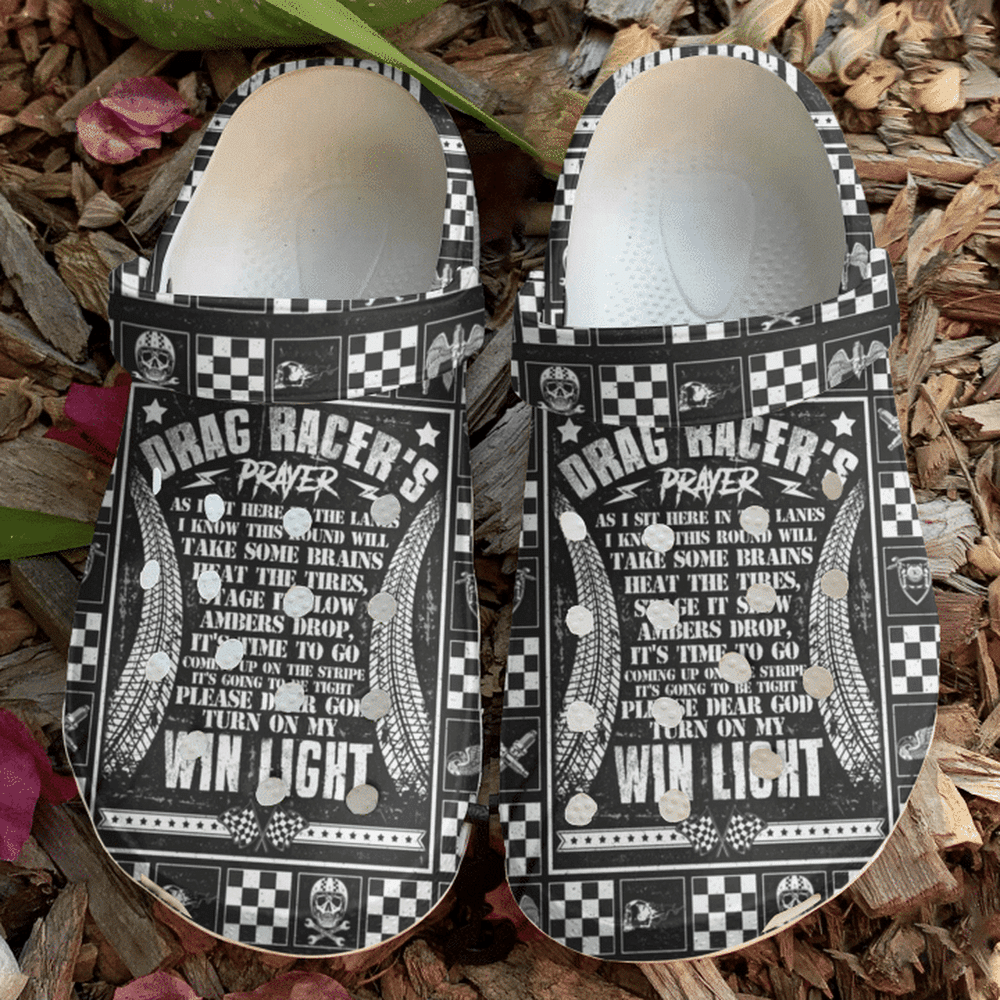 Racing Drag Prayer 102 Gift For Lover Rubber clog Shoes Comfy Footwear