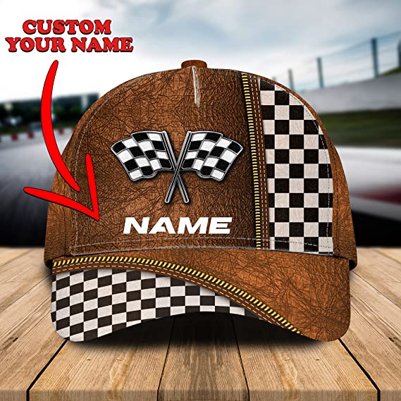 Racing printed hat, Mens WoMen's 3D classic cap Trucker Hats Custom Hats Gifts For Men & Women