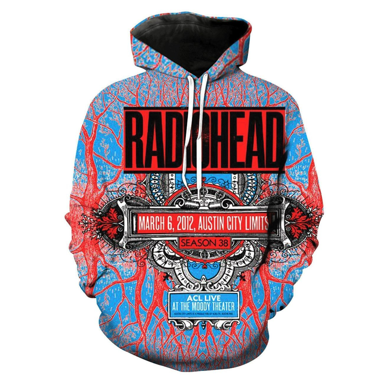 Radiohead 3D All Over Print Hoodie, Zip Hoodie
