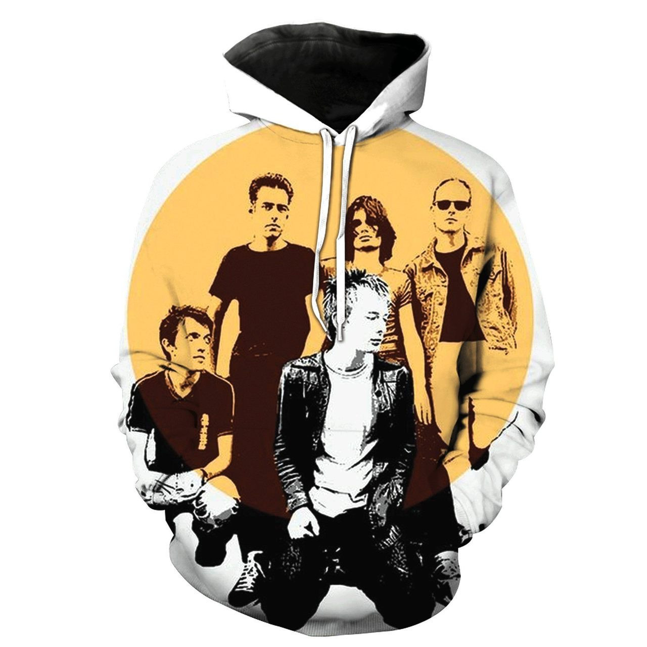 Radiohead 3D All Over Print Hoodie, Zip Hoodie