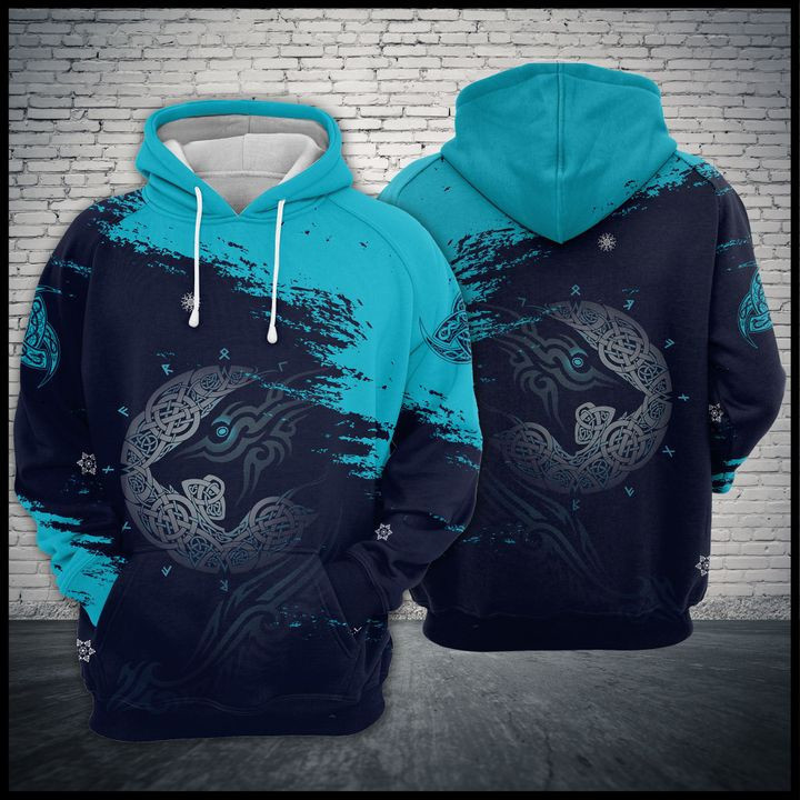 Ragnarok Viking 3D All Over Print Hoodie, Zip Hoodie