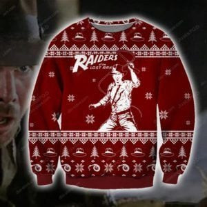 Raiders Of The Lost Ark Ugly Christmas Sweater Adult 3D Funny Matching for family