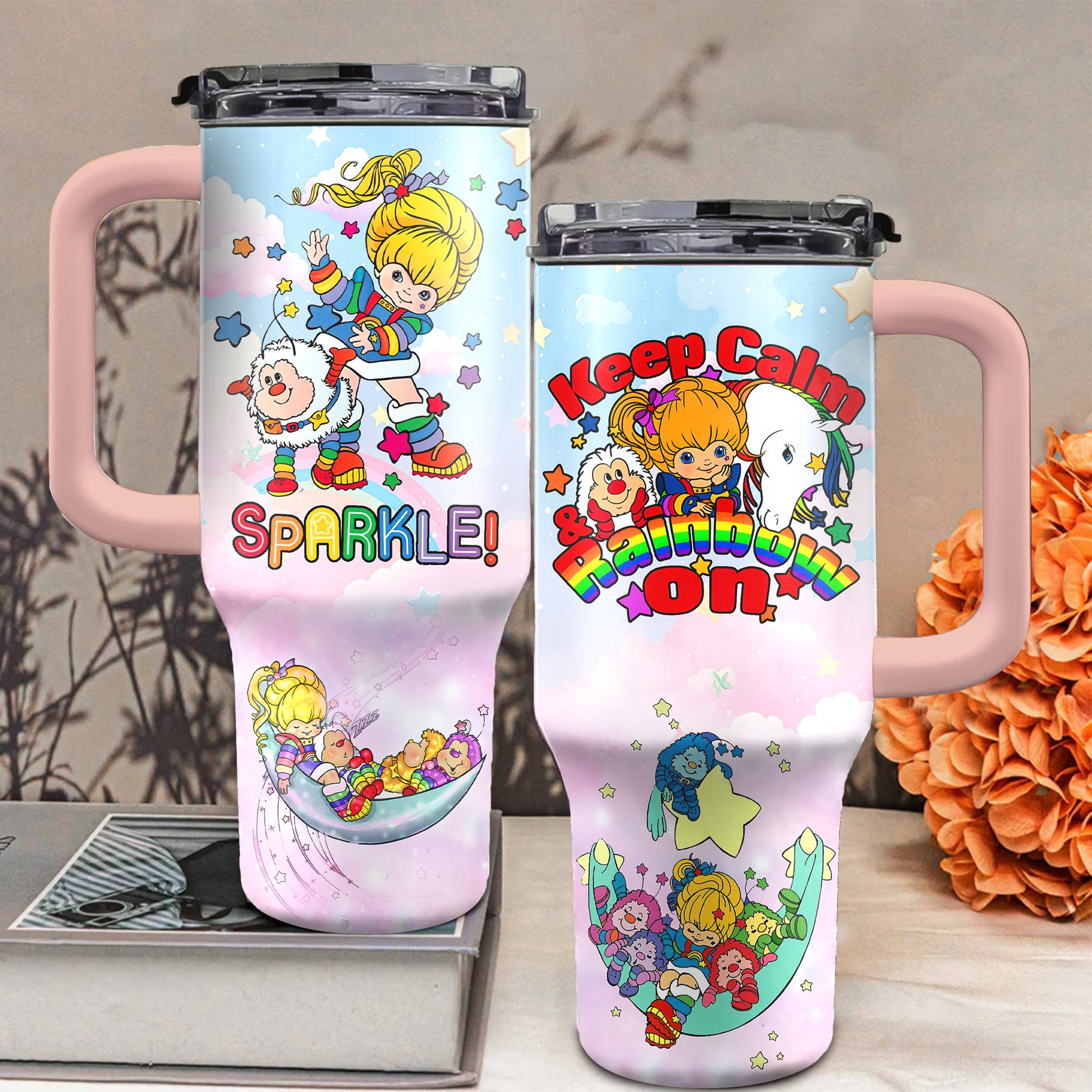 Rainbow Brite Cartoon Custom Stanley Cup 40 oz 30 oz Tumbler With HandleTVC2301801