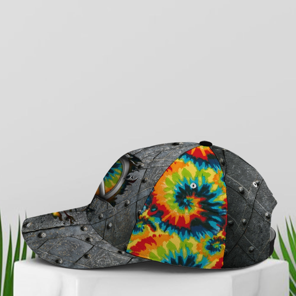 Rainbow Hippie Classic Gray Baseball Cap Trucker Hats Custom Hats Gifts For Men & Women