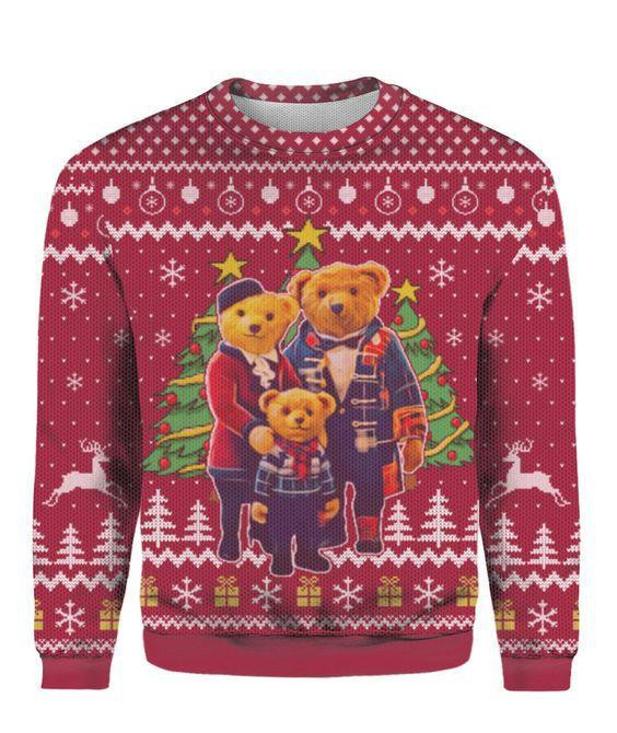 Ralph Lauren Ugly Christmas Sweater Adult 3D Funny Matching for family