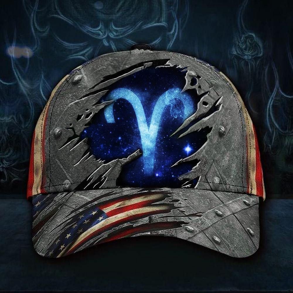 Ram Hat 3D Print Vintage American Flag Cap Birthday Ram Gift Idea Trucker Hats Custom Hats Gifts For Men & Women
