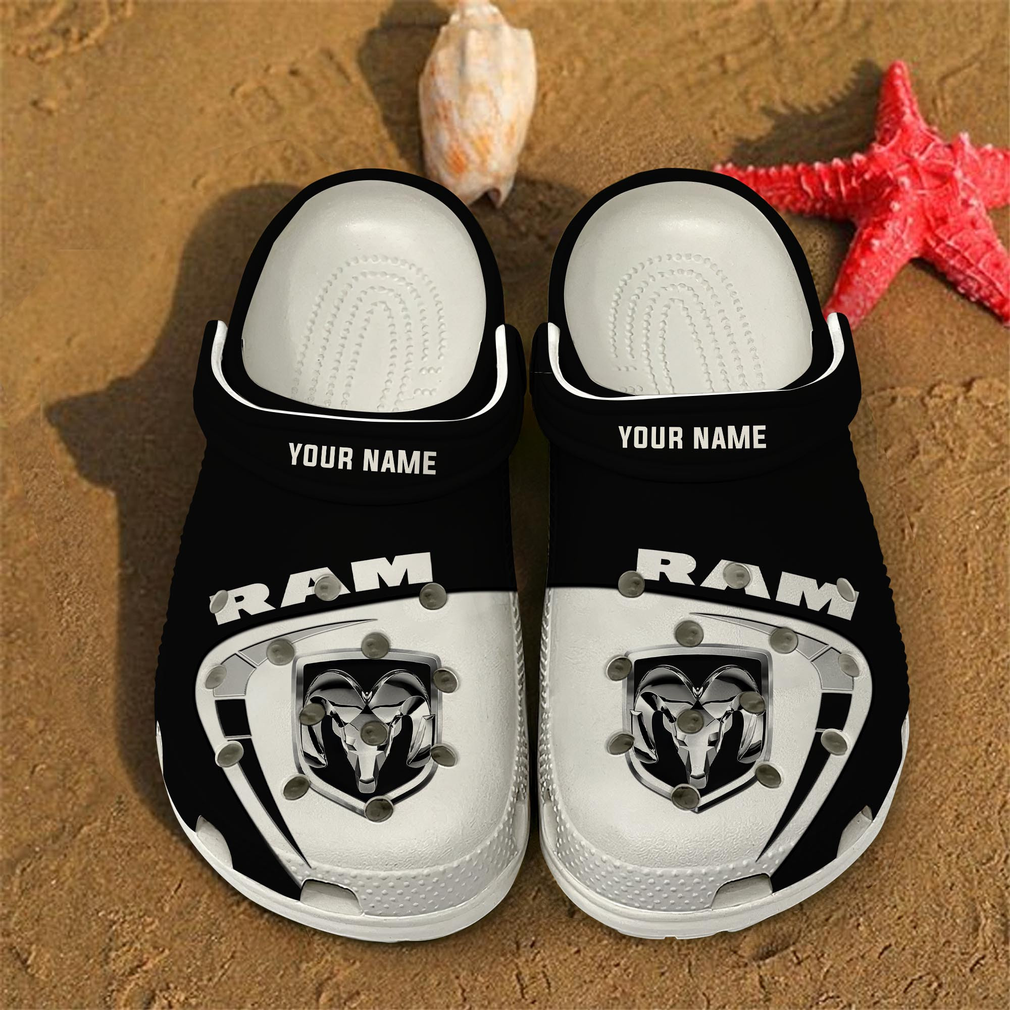 Ram Trucks Crocs Crocband Clogs Shoes Comfortable For Men Women and Kids