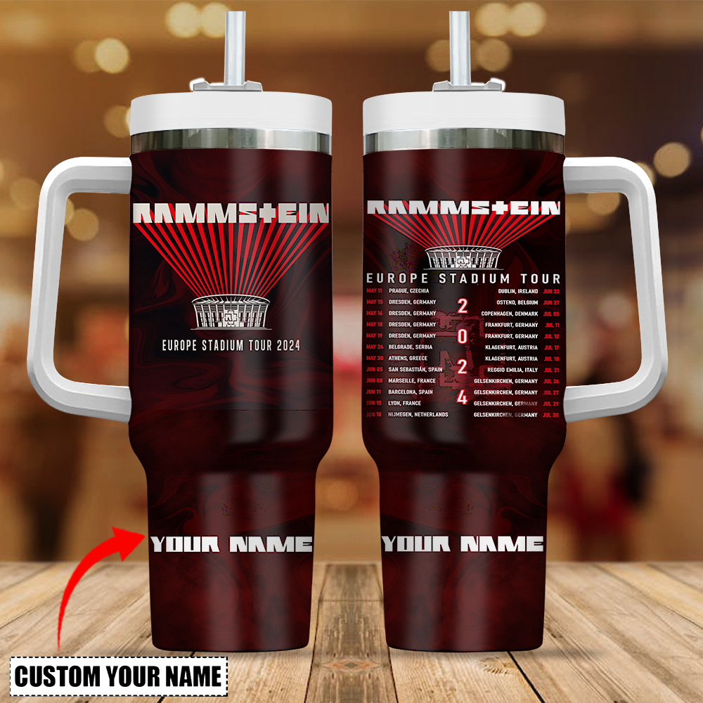 RAMMSTEIN Music Custom Stanley Cup 40 oz 30 oz Tumbler With HandleTVC2301280