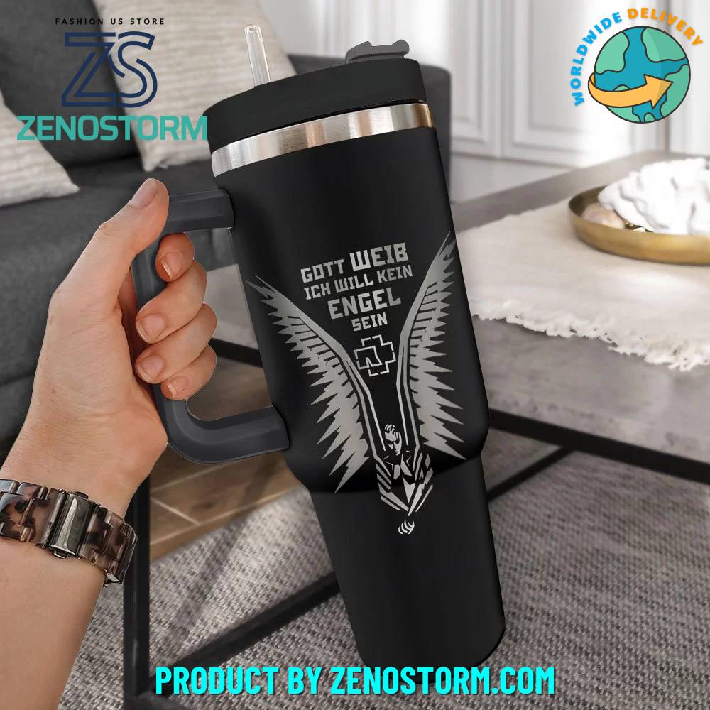 Rammstein Music Custom Stanley Cup 40 oz 30 oz Tumbler With HandleTVC2301417 - Image 2