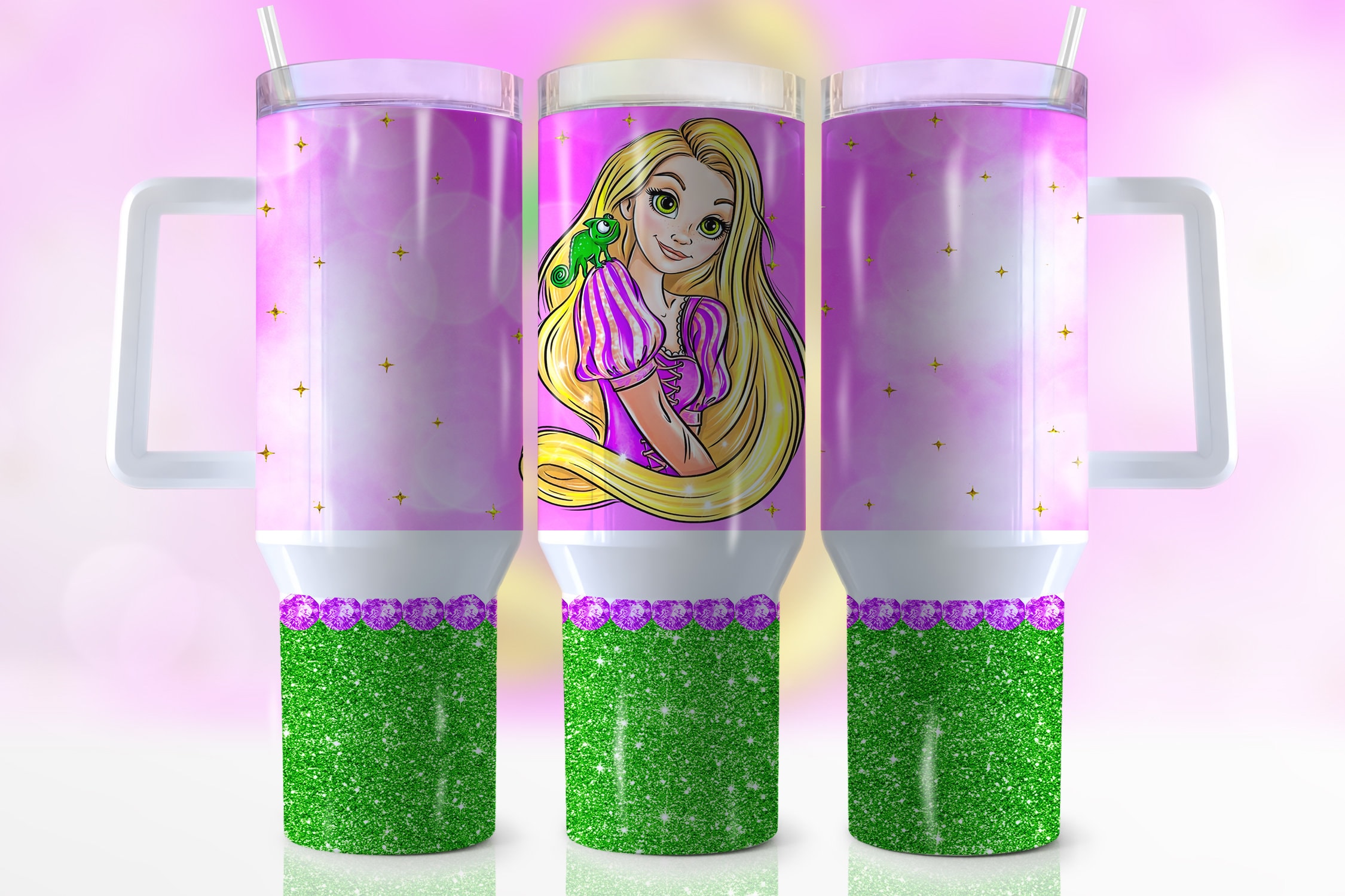 Rapunzel Disney Cartoon Custom Stanley Cup 40 oz 30 oz Tumbler With HandleTVC2301954