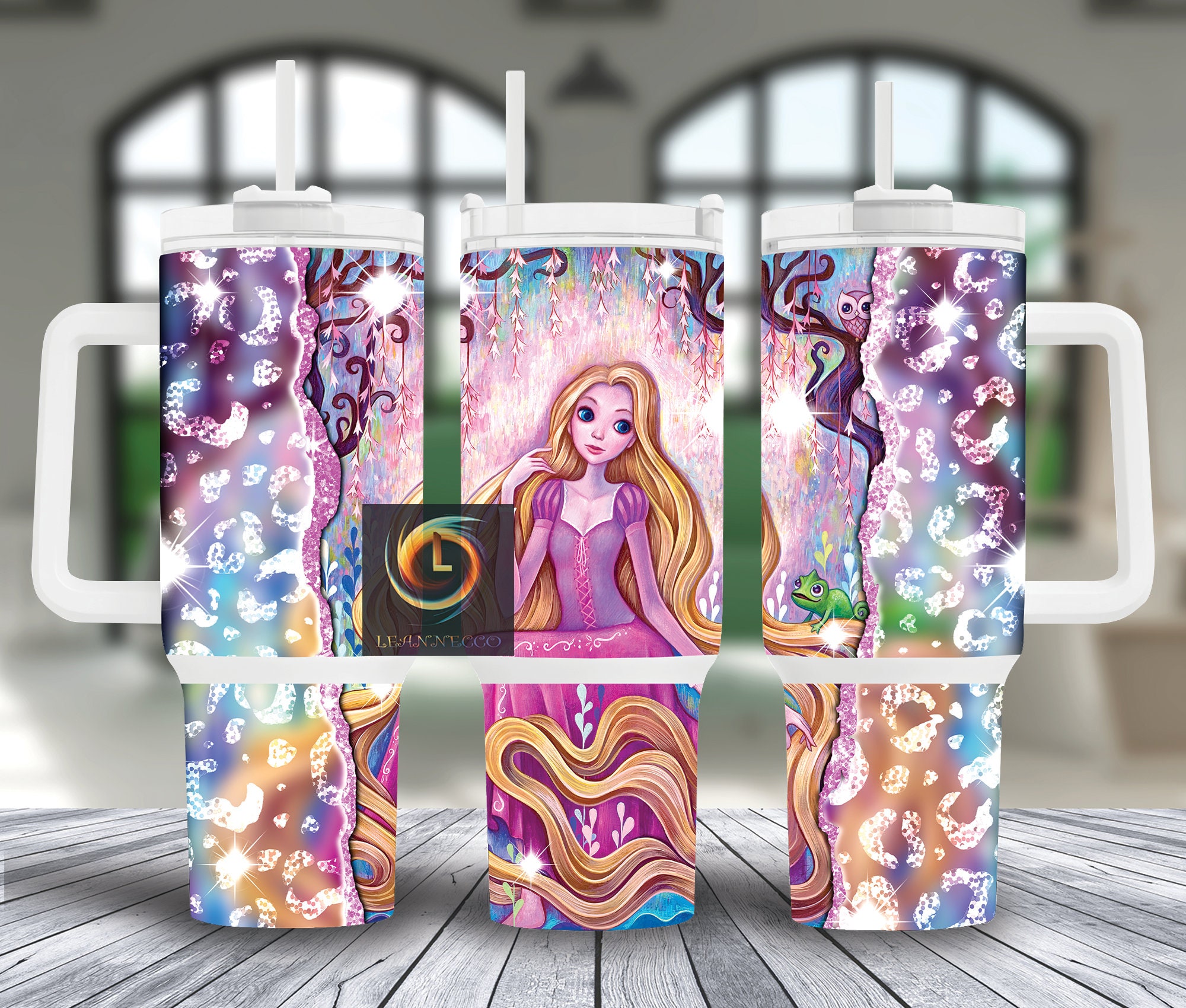 Rapunzel Tangled Disney Cartoon Custom Stanley Cup 40 oz 30 oz Tumbler With HandleTVC2301995