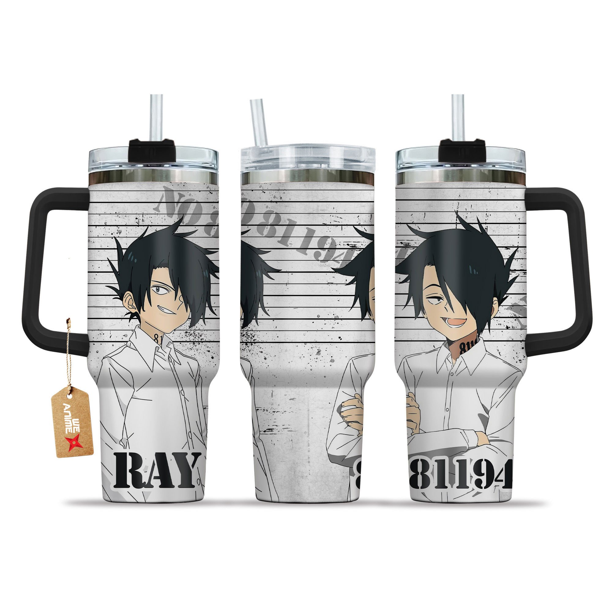 Ray The Promised Neverland Anime Custom Stanley Cup 40 oz 30 oz Tumbler With HandleTVC2301154