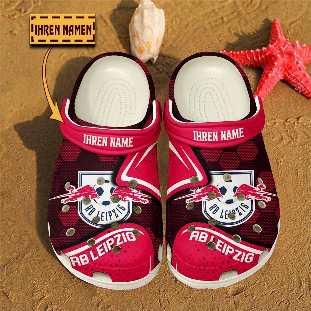 RB Leipzig Bundesliga Sport Crocs Crocband Clogs Shoes Comfortable For Men Women and Kids