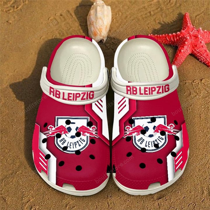 RB Leipzig Bundesliga Sport Crocs Crocband Clogs Shoes Comfortable For Men Women and Kids