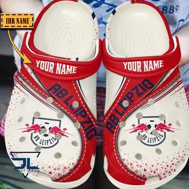 RB Leipzig Bundesliga Sport Crocs Crocband Clogs Shoes Comfortable For Men Women and Kids