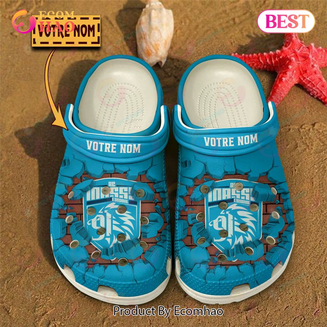 RC Massy Essonne Top14 Sport Crocs Crocband Clogs Shoes Comfortable For Men Women and Kids