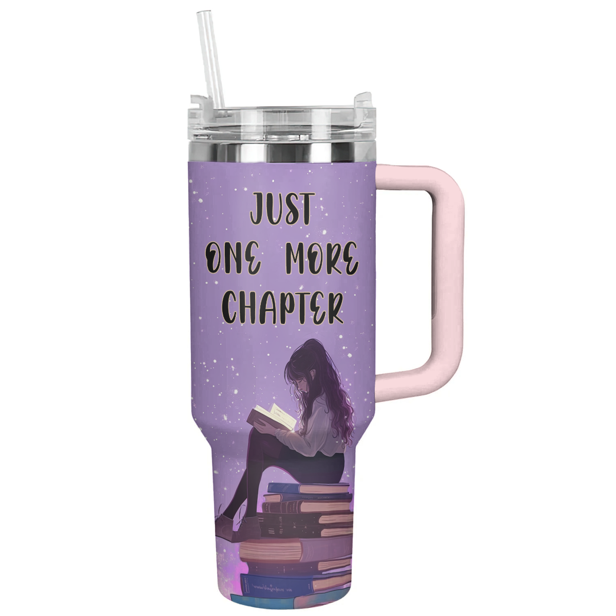 Reading One More Chapter Custom Stanley Cup 40 oz 30 oz Tumbler With HandleTVC2301780