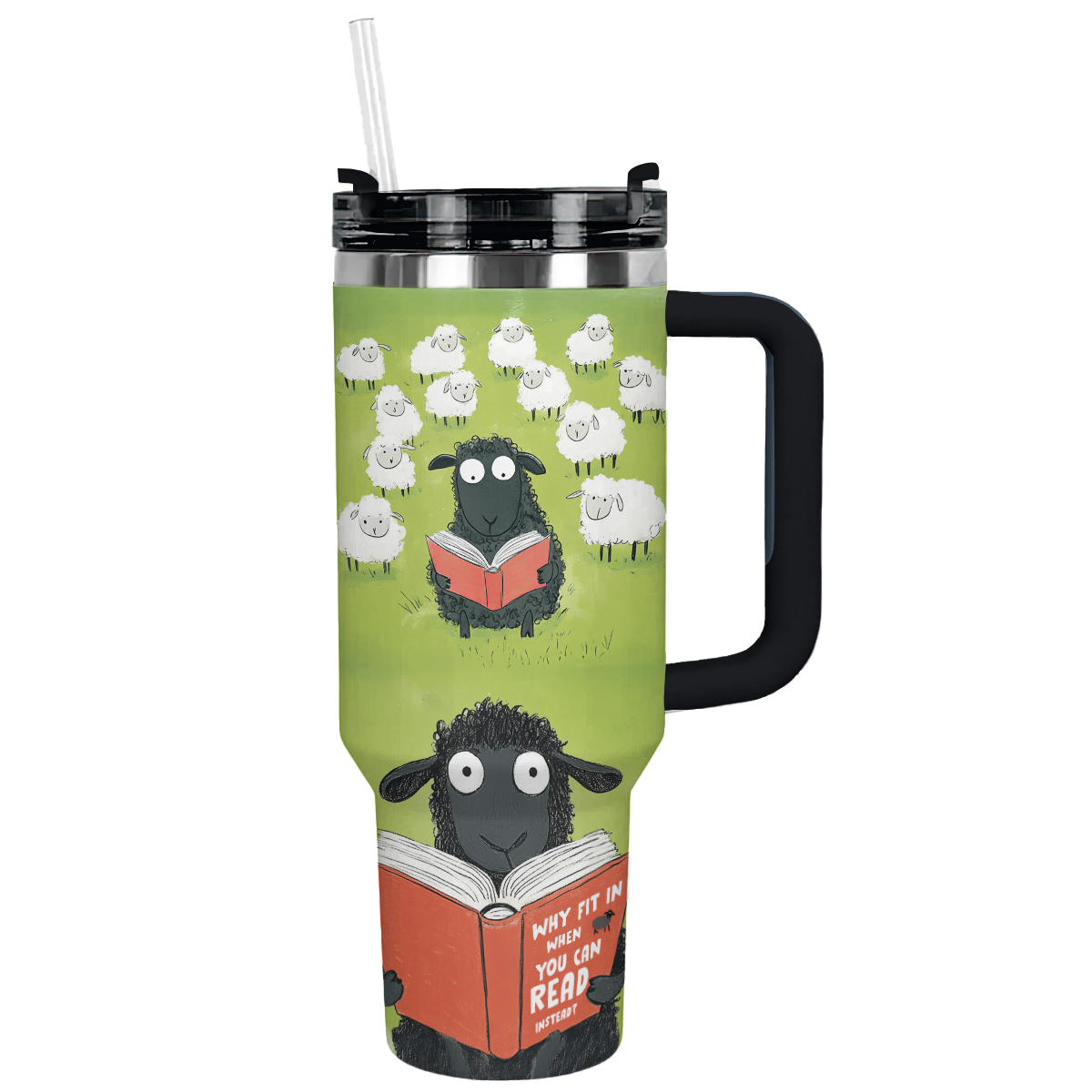 Rebel Black Sheep Custom Stanley Cup 40 oz 30 oz Tumbler With HandleTVC2301289