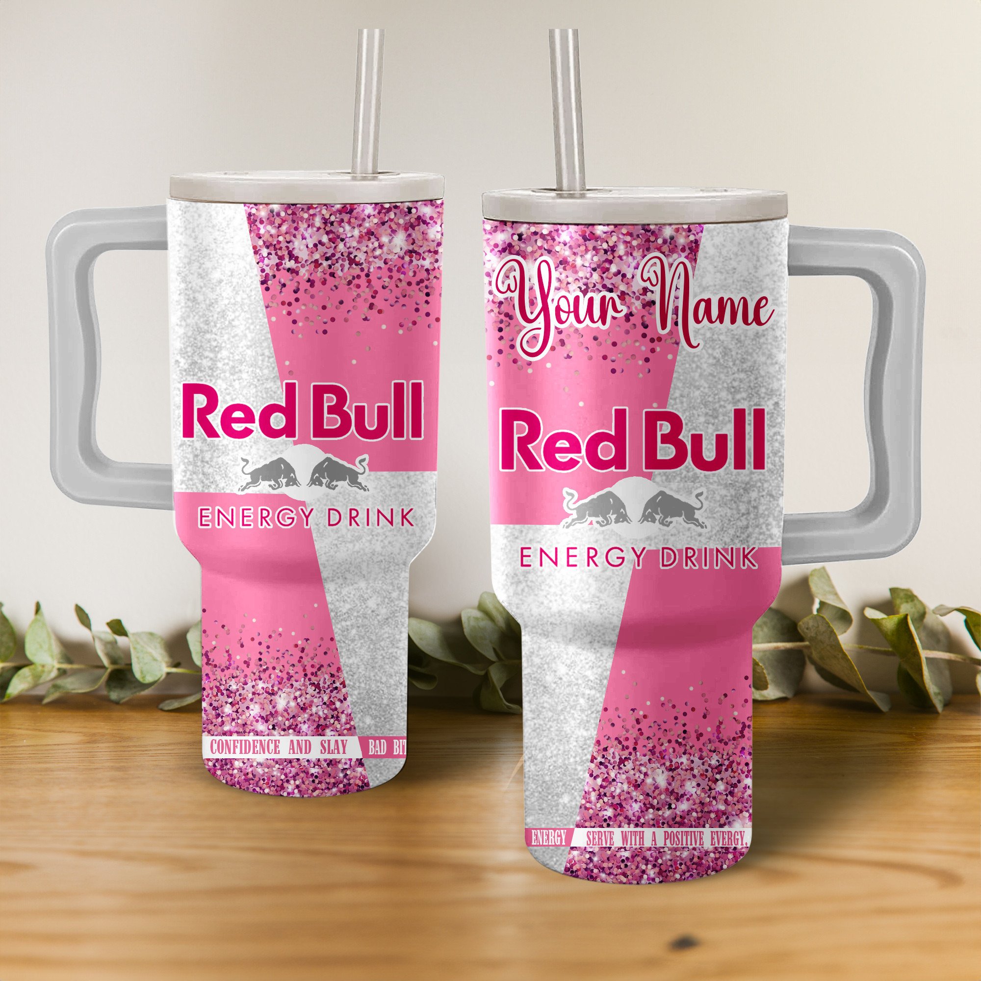 Red Bull Drinks Custom Stanley Cup 40 oz 30 oz Tumbler With HandleTVC2301272