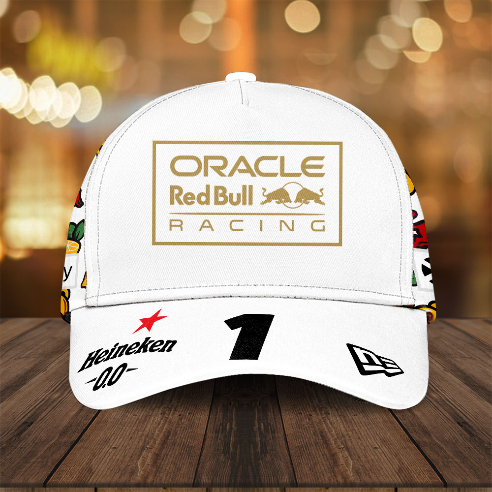 Red Bull Racing F1 MV1 Personalized Cap For Fan Baseball Cap Classic Hat