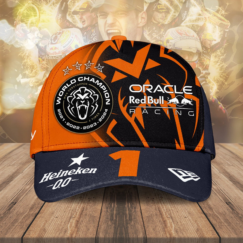 Red Bull Racing F1 x MV1 Personalized Cap For Fan Baseball Cap Classic Hat