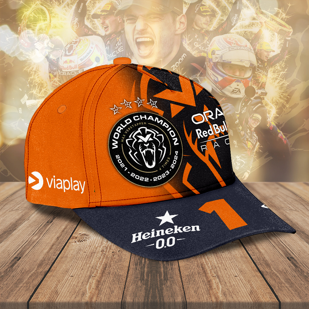 Red Bull Racing F1 x MV1 Personalized Cap For Fan Baseball Cap Classic Hat