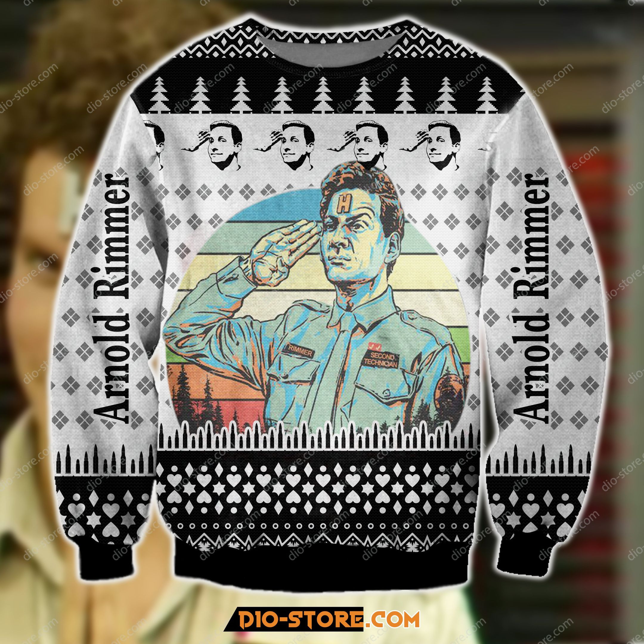 Red Dwarf Arnold Rimmer For Unisex Ugly Christmas Sweater Adult 3D Funny Matching for family