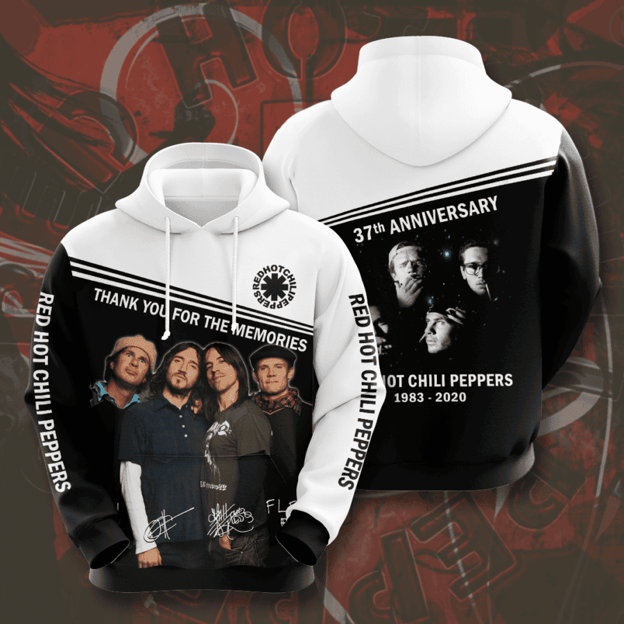 Red Hot Chili Peppers 3D All Over Print Hoodie, Zip Hoodie
