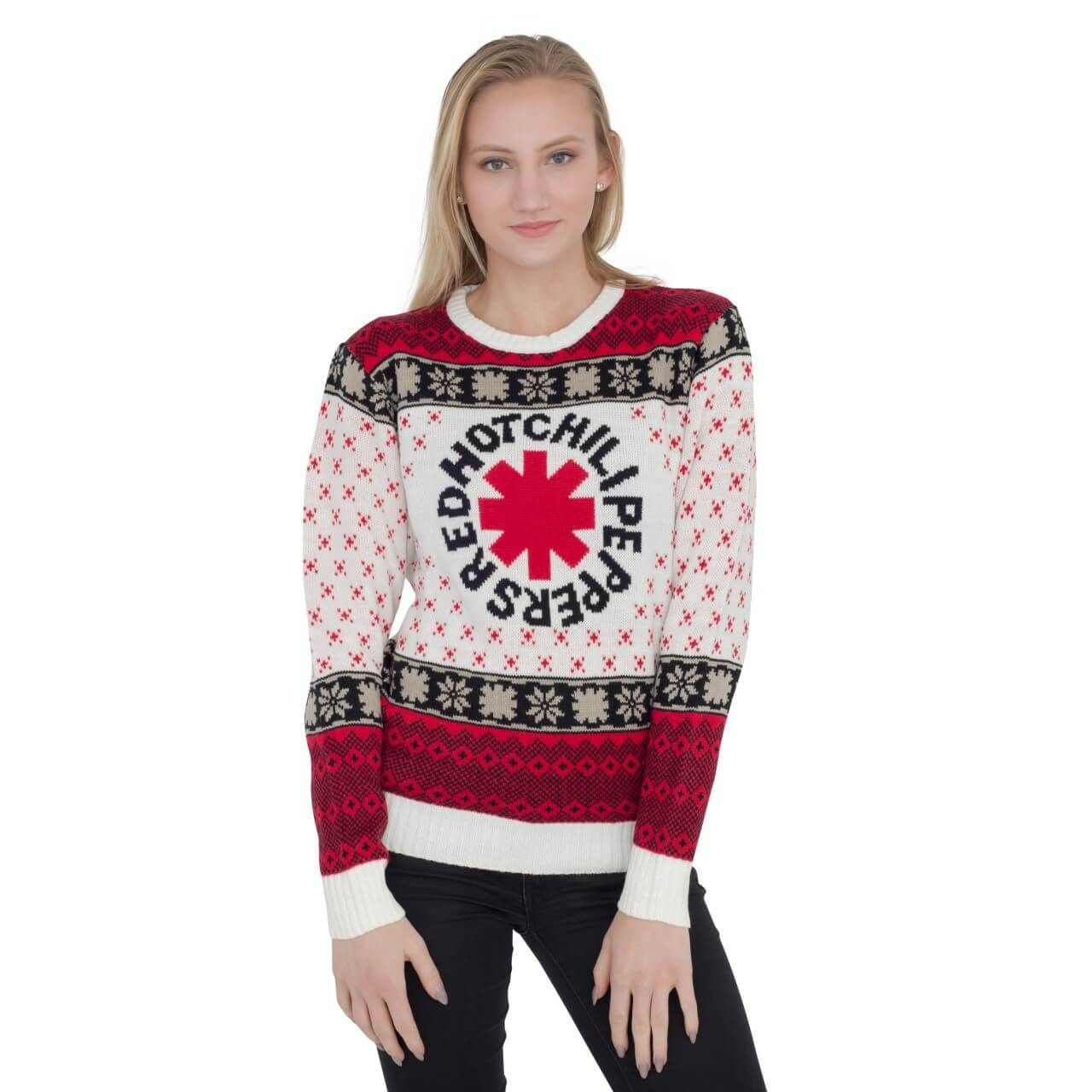 Red Hot Chili Peppers Ugly Christmas Sweater Adult 3D Funny Matching for family
