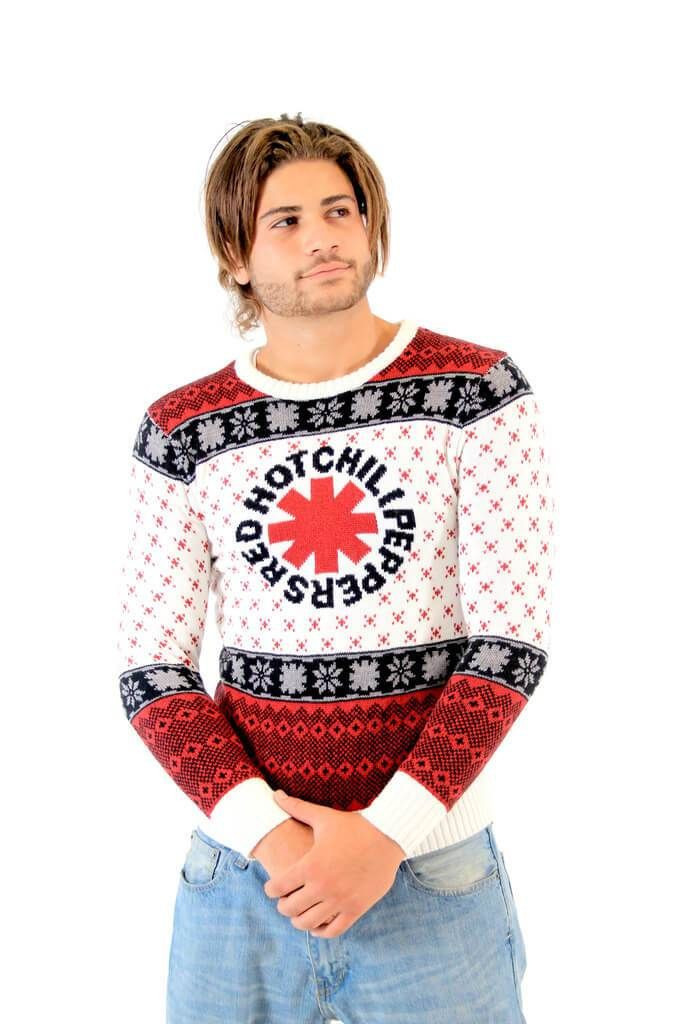 Red Hot Chili Peppers Ugly Christmas Sweater Adult 3D Funny Matching for family - Image 2