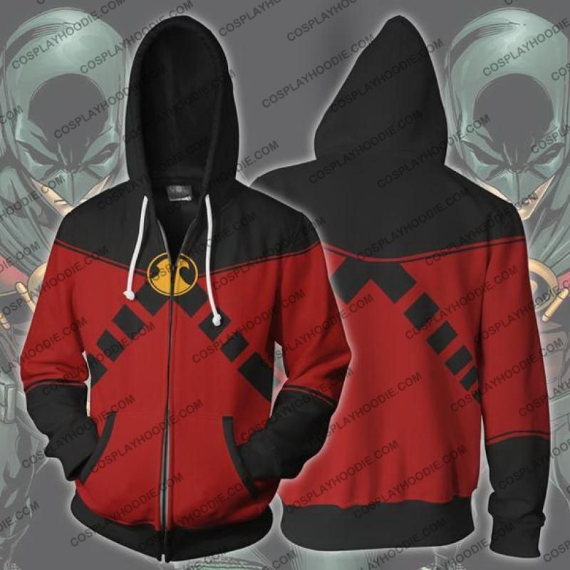 Red Robin Tim Drake 3D All Over Print Hoodie, Zip Hoodie
