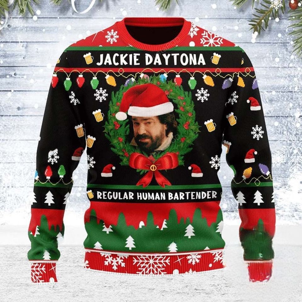 Regular Human Bartender 3D All Over Printed T-shirt, TV Series Ugly Christmas Sweater