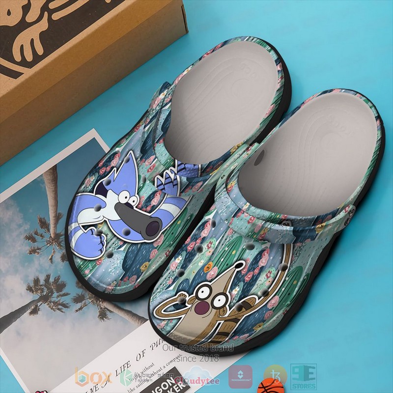 Regular Show TV Series Crocs Crocband Clogs Shoes Comfortable For Men Women and Kids