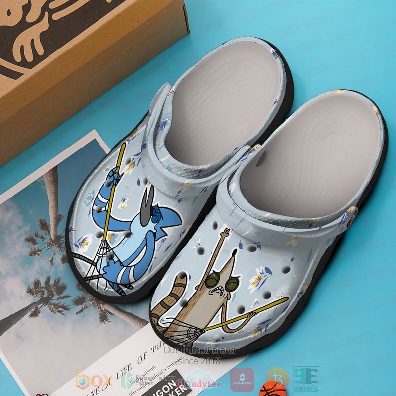 Regular Show TV Series Crocs Crocband Clogs Shoes Comfortable For Men Women and Kids