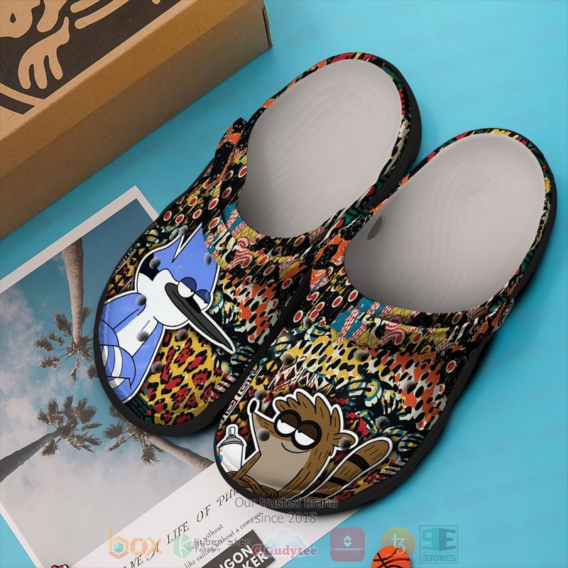 Regular Show TV Series Crocs Crocband Clogs Shoes Comfortable For Men Women and Kids