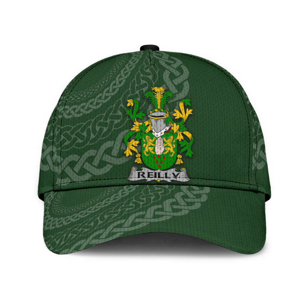 Reilly Coat Of Arms - Irish Family Crest St Patrick'S Day Hat Classic Cap Trucker Hats Custom Hats Gifts For Men & Women