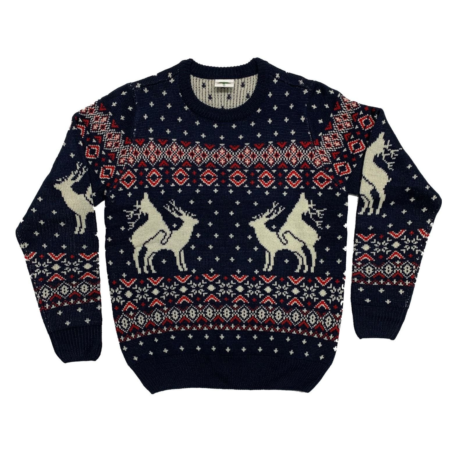 Reindeer Funny Ugly Christmas Sweater Adult 3D Funny Matching for family