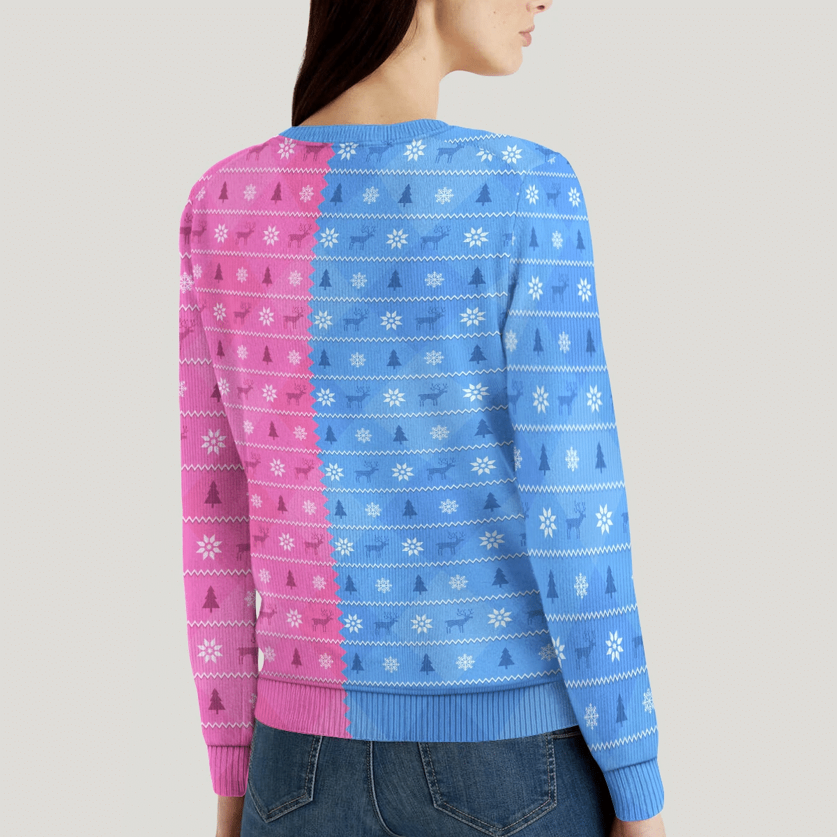 Rem Ram List Ugly Christmas Sweater Adult 3D Funny Matching for family - Image 6