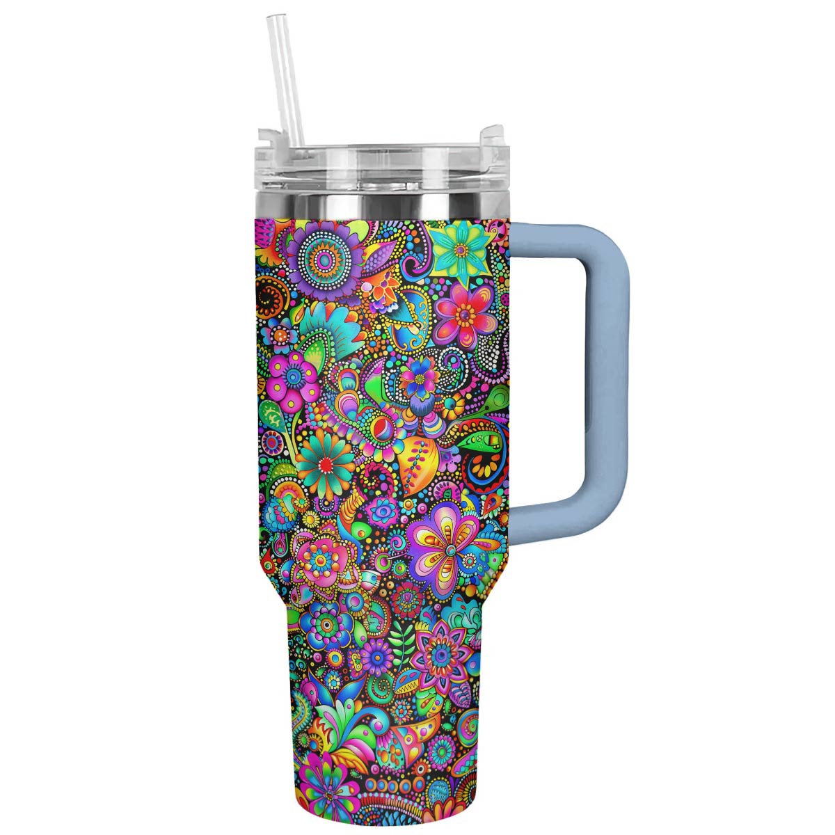 Resplendent Flowers Custom Stanley Cup 40 oz 30 oz Tumbler With HandleTVC2301784