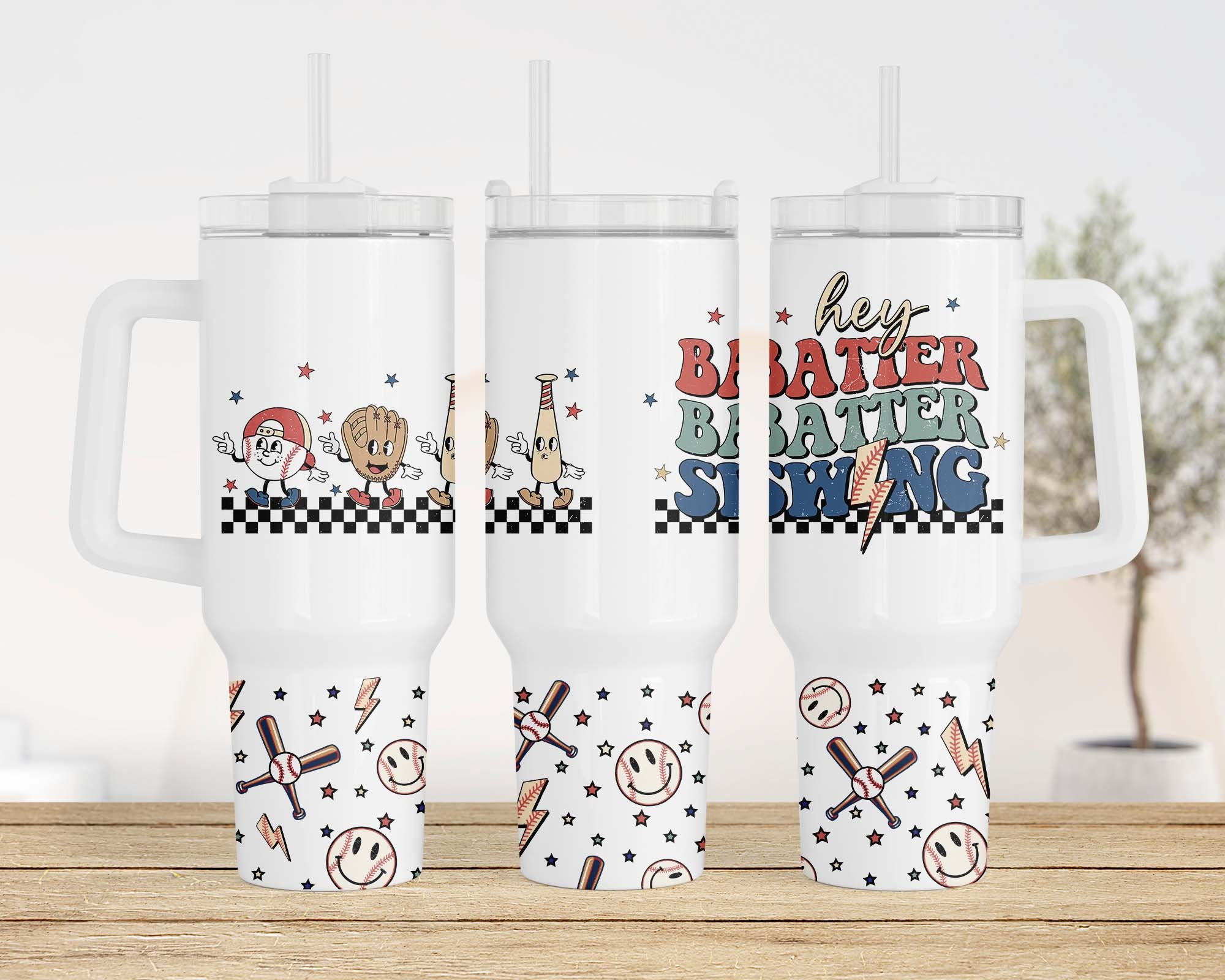 Retro Baseball Custom Stanley Cup 40 oz 30 oz Tumbler With HandleTVC2301961