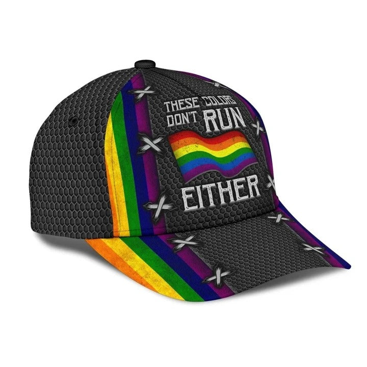 Retro LGBT Pride Classic Cap, Love Is Love Printing Baseball Cap Hat, Gay Pride Accessories Trucker Hats Custom Hats Gifts For Men & Women