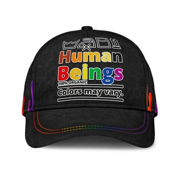 Retro LGBT Pride Classic Cap, Love Is Love Printing Baseball Cap Hat, Gay Pride Accessories Trucker Hats Custom Hats Gifts For Men & Women