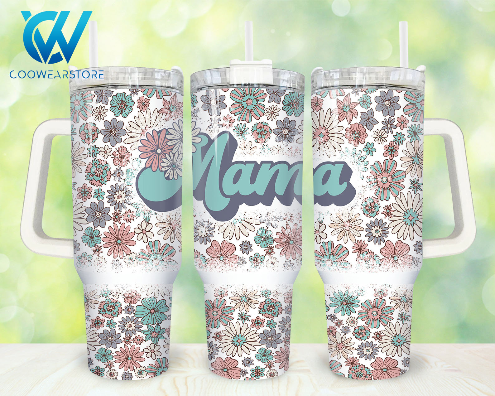 Retro Mama Custom Stanley Cup 40 oz 30 oz Tumbler With HandleTVC2301862