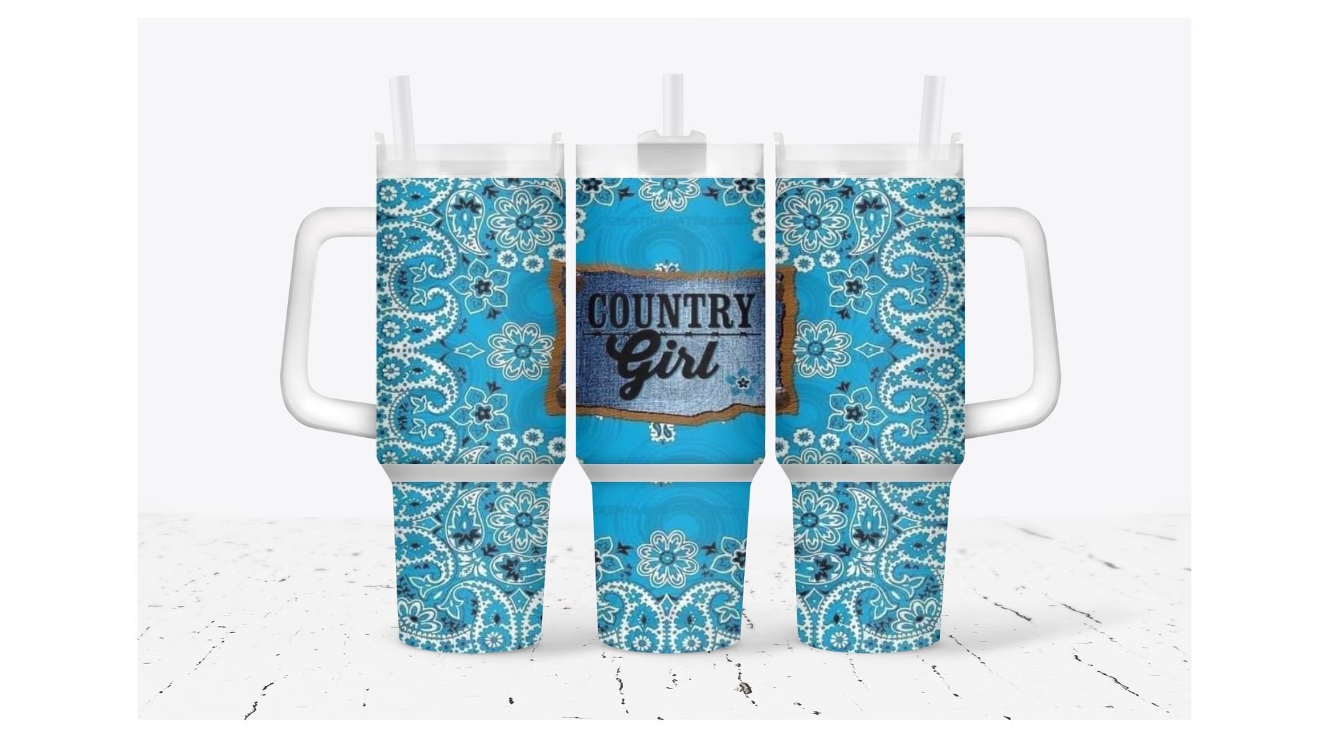 Retro Pattern Custom Stanley Cup 40 oz 30 oz Tumbler With HandleTVC2301932