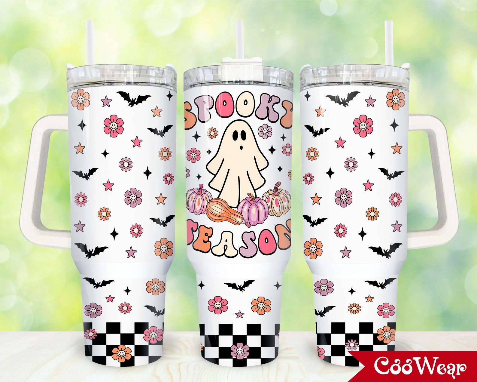 Retro Spooky Season Custom Stanley Cup 40 oz 30 oz Tumbler With HandleTVC2301868