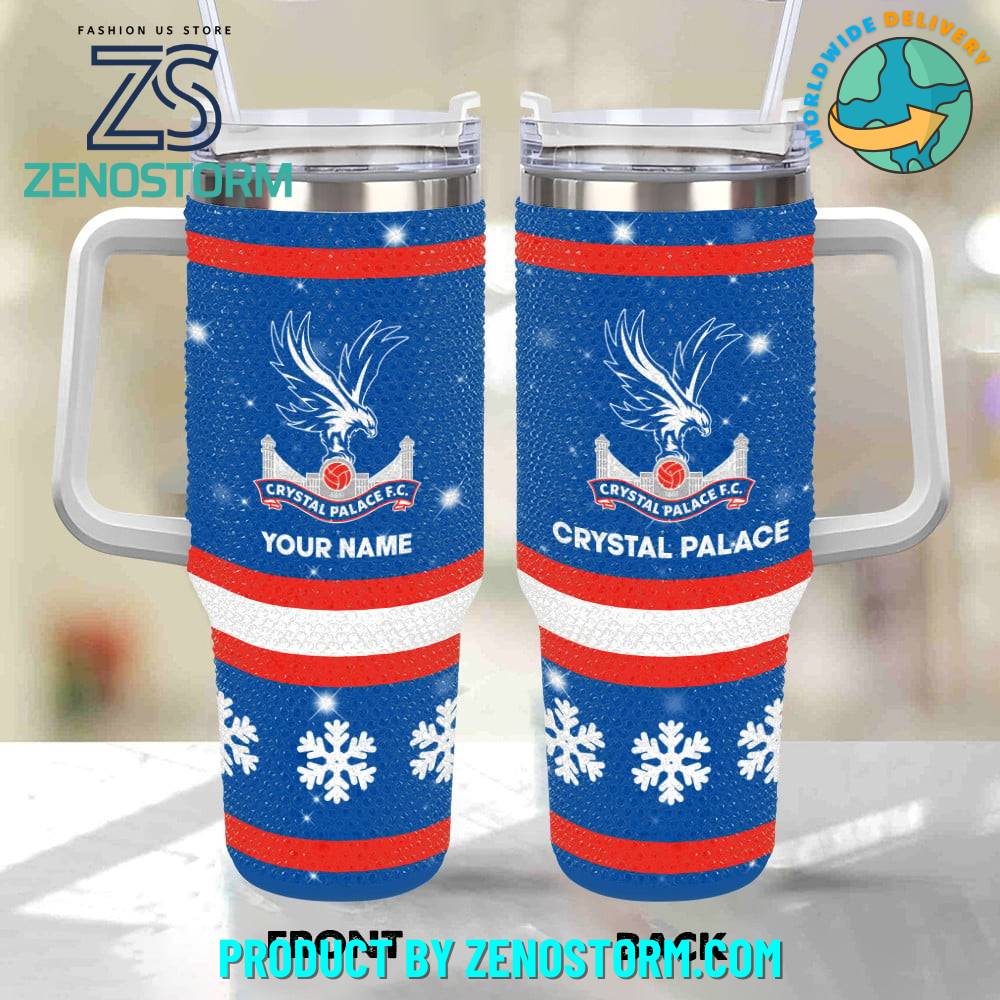 Rhinestone Bling Crystal Palace EPL Custom Stanley Cup 40 oz 30 oz Tumbler With HandleTVC2301418