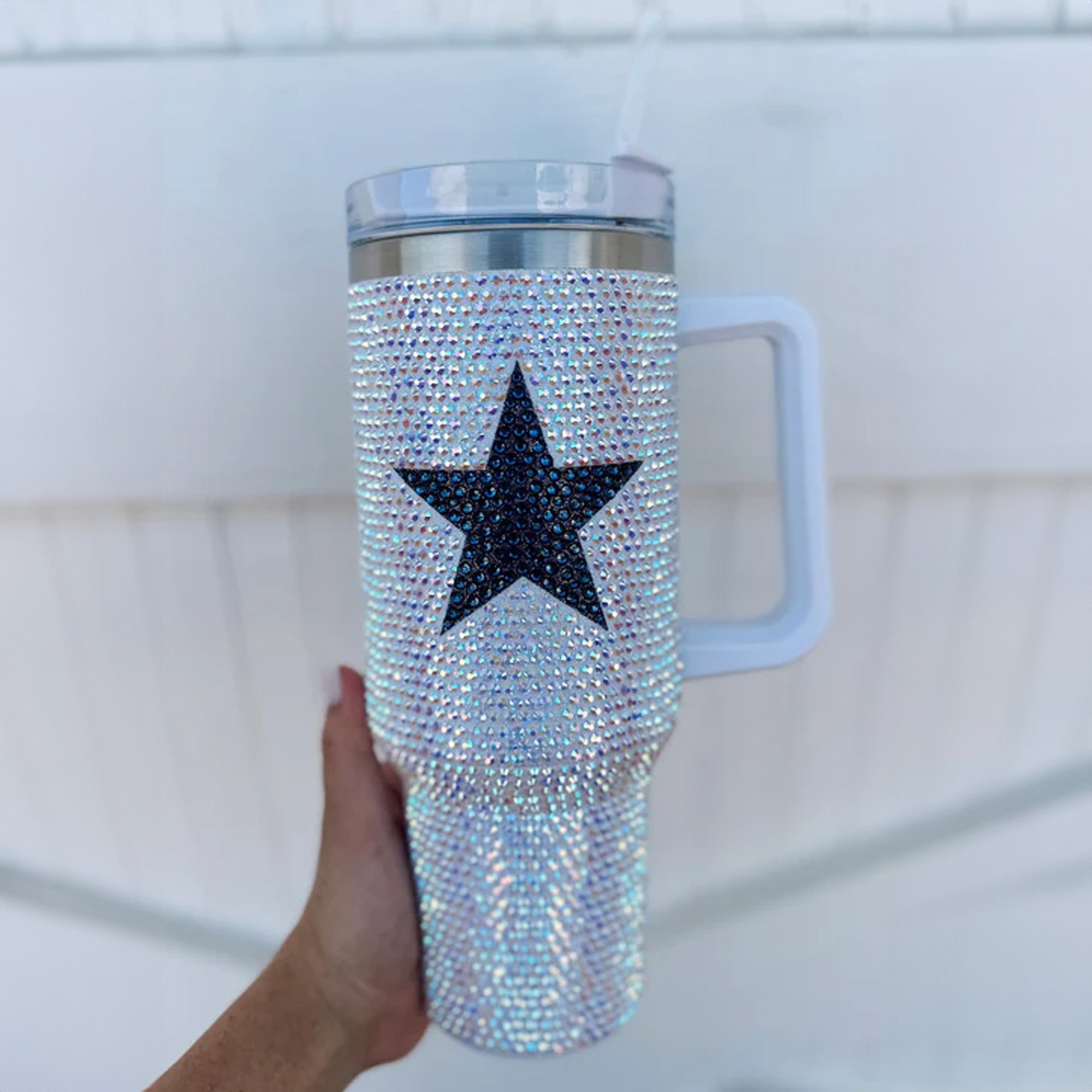 Rhinestone Bling Dallas Cowboys NFL Custom Stanley Cup 40 oz 30 oz Tumbler With HandleTVC2301530