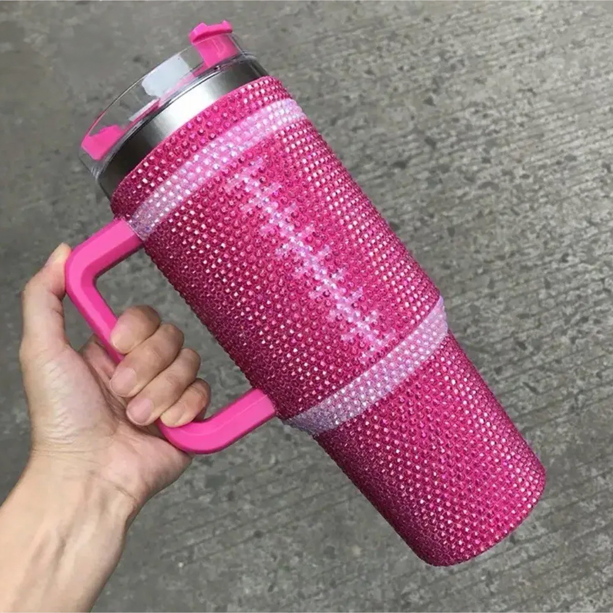 Rhinestone Bling Football NFL Custom Stanley Cup 40 oz 30 oz Tumbler With HandleTVC2301531